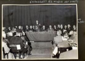 cca 1930-1947 Dinnyés Lajos (1901-1961) kisgazda politikus, országgyűlési képviselő, későbbi miniszt...