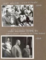 1947-1948 Dinnyés Lajos (1901-1961) kisgazda politikus, miniszterelnök fotóalbuma, benne Károlyi Mih...