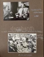 1947-1948 Dinnyés Lajos (1901-1961) kisgazda politikus, miniszterelnök fotóalbuma, benne Károlyi Mih...