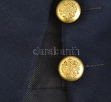 cca 1900 Terjékfalvi Parcher Félix (1876-1933) diplomata, követ diplomata kabátja. Aranysújtásos szö...