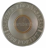 2000. 3000Ft Ag "Gábor Dénes" tanúsítvánnyal, díszdobozban T:BU 
Adamo EM166