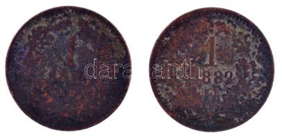 1882KB 1kr Cu + 1883KB 1Kr Cu T:2-,3 patina
Adamo M4.1