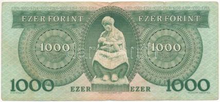 1983. november 10. 1000Ft "D 31136642" T:III 
Adamo F45.2