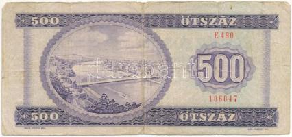 1975. 500Ft "E 490 106047" T:III- 
Adamo F41