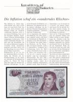 Argentína 1976. 10P német nyelvű leírással T:I Argentina 1976. 10 Pesos with german description C:UNC Krause P# 300
