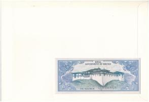 Bhutan 1N DN (1981-1985). felbélyegzett borítékban, bélyegzéssel T:I Bhutan ND (1981-1985). 1 Ngultr...