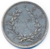 Mianmar 1853. 1K Ag T:2- karc
Myanmar 1853. 1 Kyat Ag C:VF scracth Krause KM# 10