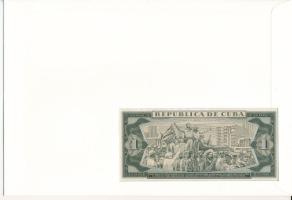 Kuba "José Martí" bankjegyes felbélyegzett boríték bélyegzéssel, benne 1992. 1P + 1988. 1P...