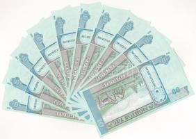 Mongólia 2011. 10T (10x) sorszámkövetők "AH 6407441 - AH 6407450" T:I Mongolia 2011. 10 Tö...