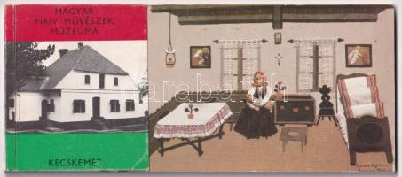 3 db MODERN képeslapfüzet: 2 receptes + 1 Magyar Naiv Művészek Múzeuma