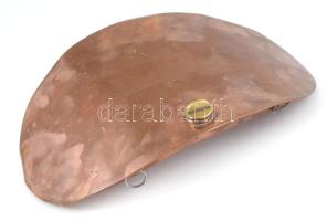 Régi derékmelegítő, réz, korának megfelelő állapotban, 31x21 cm