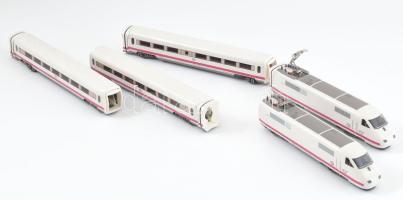 Märklin H0 3371 cikkszámú vasútmodell, DB ICE 410 elektromos vonat szett, 5 db-os, eredeti doboza nélkül / Märklin H0 No. 3371 model railway, DB ICE 410 electric train set of 5, without original box