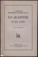 1928 A Neptun Budapesti Evezős Egylet évi jelentése. 42 p