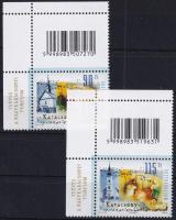 2011 Karácsony ívsarki, vonalkódos, üres mezős sor