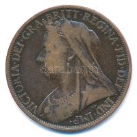Nagy-Britannia 1901. 1p bronz Viktória T:2-,3 Great Britain 1901. 1 Penny bronze Victoria C:VF,F  Krause KM#790