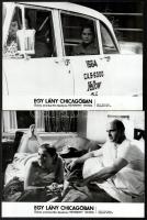 cca 1971 ,,Egy lány Chicagóban" című amerikai film jelenetei és szereplői, 19 db vintage produk...