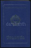 1984 A Magyar Népköztársaság által kiállított, a világ összes országába érvényes fényképes útlevél
