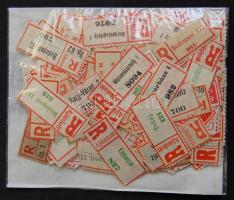 Kb 400 db magyar ajánlási ragjegy zacskóban ömlesztve