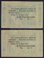 Német Birodalom/Weimari Köztársaság/Ruhla 1918.11.20. 20M (2x) T:II