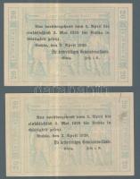 Német Birodalom/Weimari Köztársaság/Ruhla 1918.11.20. 20M (2x) T:II