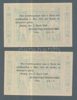 Német Birodalom/Weimari Köztársaság/Ruhla 1918.11.20. 20M (2x) T:II