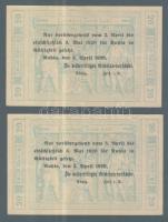 Német Birodalom/Weimari Köztársaság/Ruhla 1918.11.20. 20M (2x) T:II