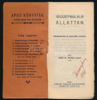 Id. dr. Perényi József: Összefoglaló állattan. Apró Könyvtár. Bp., én. ,Löblovitz Zsigmond, 43 p. Ki...
