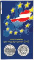 Ausztria 2006. 5E Ag "Ausztria elnöksége az EU-ban" karton díszlapon T:1
Austria 2006. 5 ...