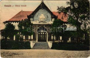 1911 Szatmárnémeti, Szatmár, Satu Mare; Városi kioszk / kiosk, restaurant (Rb)