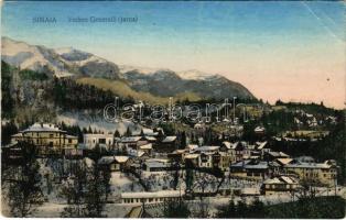 1918 Sinaia, Vedere Generala (Jarna) (EK)