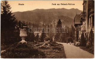 Sinaia, Park am Pelesch Schloss / castle park (EK)