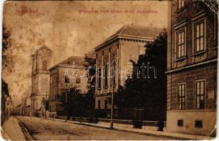 Nagyvárad, Oradea; Premontrei főgimnázium, kir. jogakadémia / school, law academy (EK)