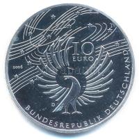 Németország 2006D 10E Ag "Wolfgang Amadeus Mozart születésének 250. évfordulója" T:1,1- ap...