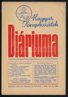 1938 Magyar Könyvbarátok Diáriuma. VIII. évf. 1-8. sz., teljes évfolyam.