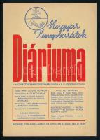 1938 Magyar Könyvbarátok Diáriuma. VIII. évf. 1-8. sz., teljes évfolyam