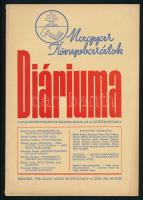 1938 Magyar Könyvbarátok Diáriuma. VIII. évf. 1-8. sz., teljes évfolyam