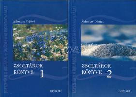 Ablonczy Dániel: Zsoltárok könyv 1-2. köt. Bp., 2004., Open Art. Kiadói papírkötés.