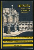 cca 1930-1938 Vegyes német utazási prospektus, 5 db: 
Mannheim, Dresden, Allgäu, Rheindampfer-fahrt...