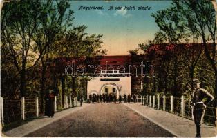 1915 Nagyvárad, Oradea; Vár keleti oldala / castle gate (EB)