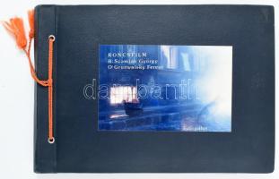 1992 Roncsfilm (r: Szomjas György), forgatási fotóalbum, 152 db fotóval a film jeleneteiről, szerepl...