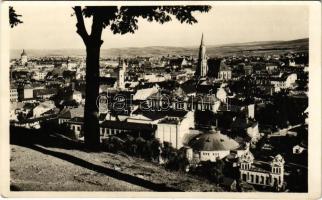 Kolozsvár, Cluj; Látkép a Fellegvárról / view from the castle hill (Rb)