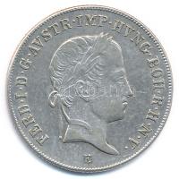 1842E 20kr Ag V. Ferdinánd Gyulafehérvár T:1-,2 Hungary 1842E 20 Kreuzer Ag Ferdinand I Alba Iulia C:AU,XF Huszár: 2084., Unger III.: 1421.b