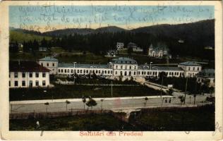 1916 Predeál, Predeal; Gara / vasútállomás / railway station (Rb)