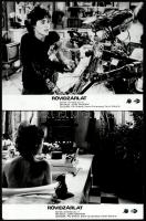 cca 1986 ,,Rövidzárlat" című amerikai sci-fi vígjáték jelenetei és szereplői, 8 db vintage prod...