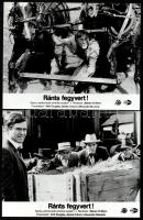 cca 1987 ,,Ránts fegyvert" című amerikai westernfilm jelenetei és szereplői (Kirk Douglas, Jame...