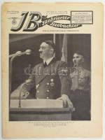 1939 Illustrierter Beobachter c. német háborús magazin 1939. nov. 16-i száma, a címlapon Adolf Hitler, fekete-fehér fotókkal, helyenként kissé sérült lapszélekkel
