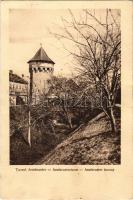 1926 Nagyszeben, Hermannstadt, Sibiu; Armbruster torony. Jos. Drotleff Nr. 85. / Turnul / tower (EK)