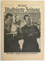 1941 Berliner Illustrierte Zeitung c. német háborús magazin 1941. dec. 11-i száma, a címlapon Hitler és Göring, fekete-fehér fotókkal