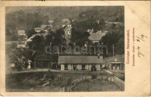 1909 Rónaszék, Costiui (Máramaros); látkép a sósfürdővel. Kaufmann Ábrahám és Fiai kiadása / general view, salt baths (EK)