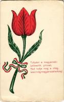 Tulipánt a magyarnak... Hazafias propaganda / Hungarian patriotic propaganda, tulip (EB)